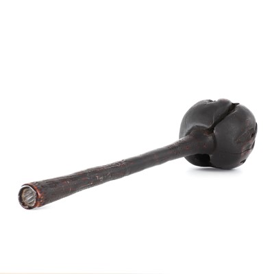 Lot 47 - A hardwood 'I ula drisia' warrior's throwing club