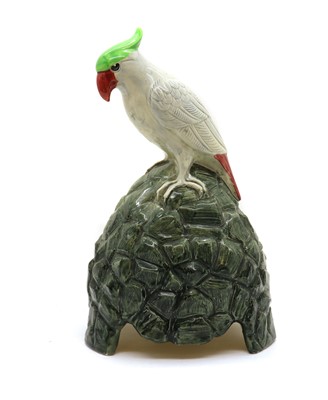 Lot 188 - A Royal Doulton parrot speaker cover