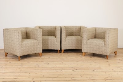 Lot 445 - A set of four Wittman armchairs