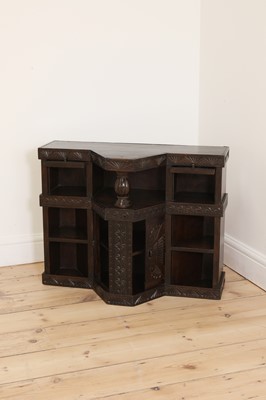 Lot 68 - A Russian Arts and Crafts table cabinet