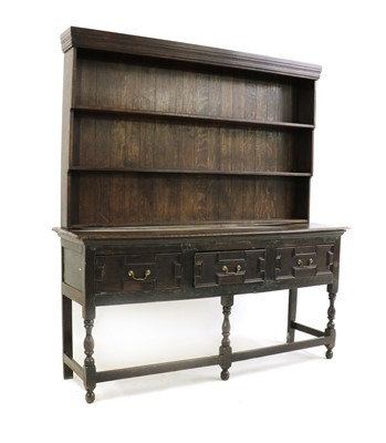 Lot 404 - A oak dresser