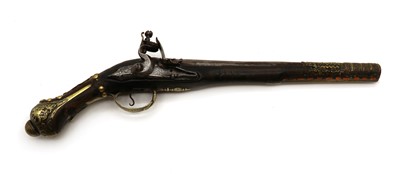 Lot 84 - An Ottoman flintlock pistol