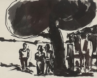 Lot 498 - Josef Herman RA (1911-2000)