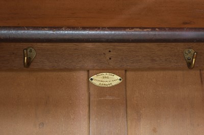 Lot 37 - A Heal & Son 'St Ives' oak wardrobe