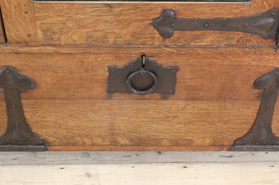 Lot 37 - A Heal & Son 'St Ives' oak wardrobe