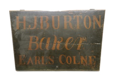 Lot 367 - A painted wood baker's sign