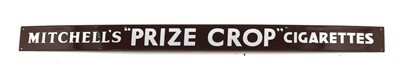 Lot 362 - A Mitchell’s Prize Crop Cigarettes enamel sign