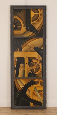 Lot 339 - A futurist-style panel