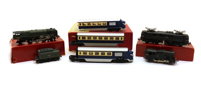 Lot 250 - A collection of Trix Twin Railway locomotives