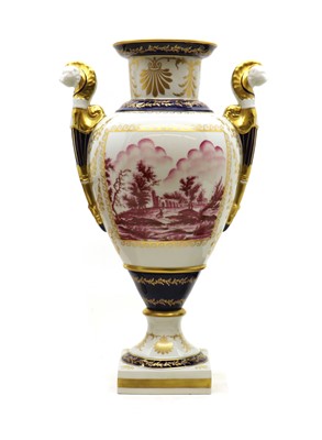Lot 184 - A Mangani porcelain vase