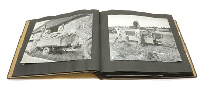 Lot 282 - A photograph album of agricultural and farming interest