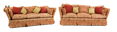Lot 463 - A pair of Knowle type sofas by Guild Peter