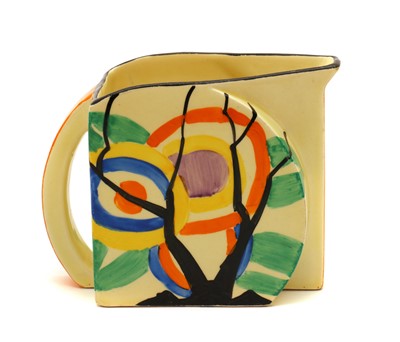 Lot 141 - A Clarice Cliff 'Circle Trees' Stamford jug