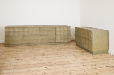 Lot 424 - Two modernist American-designed sideboards