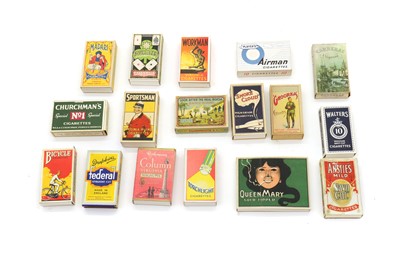 Lot 371 - A collection of cigarette packets