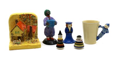 Lot 160 - A collection of Clarice Cliff figural items
