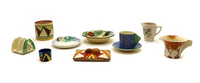 Lot 147 - A collection of Clarice Cliff items