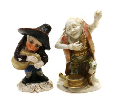 Lot 204 - An early Capodimonte porcelain figure