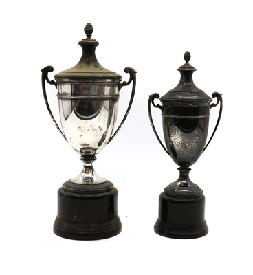 Lot 44 - An Italian silver trophy