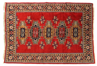 Lot 400 - A Kazak carpet