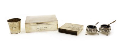 Lot 22 - A pair of Victorian silver salts