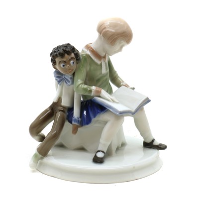 Lot 202 - A Rosenthal porcelain figure group