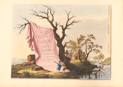 Lot 41 - MAP OF ESSEX: CHAPMAN, John & Peter ANDRE