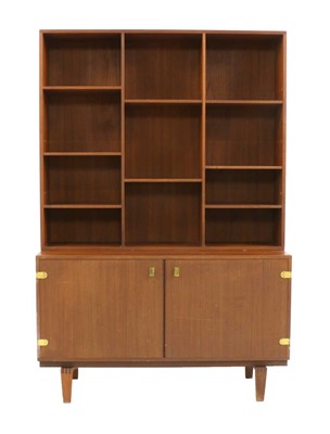 Lot 383 - A Danish teak wall cabinet