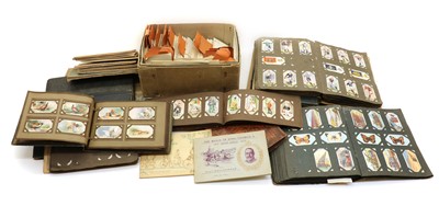 Lot 281A - A large collection of cigarette cards
