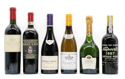 Lot 241 - Fortnum & Mason, The Drinks Banquet Hamper (6 various in a wicker hamper)