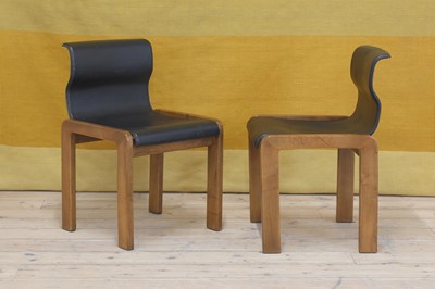 Lot 318 - A pair of Italian side chairs