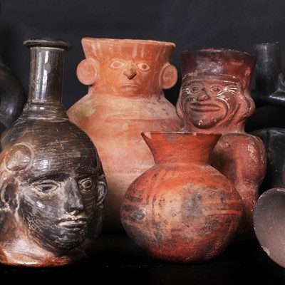 Lot 107 - Pre-Columbian pottery and later