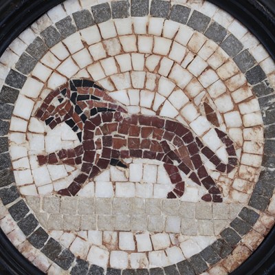 Lot 120 - A grand tour mosaic panel
