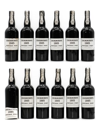 Lot 249 - Cockburns, Vintage Port, 1985 (12, OWC)