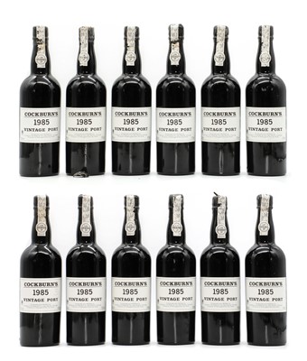 Lot 250 - Cockburns, Vintage Port, 1985 (12, OWC)