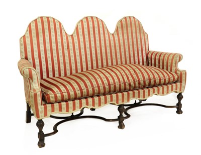Lot 559 - A Queen Anne style sofa