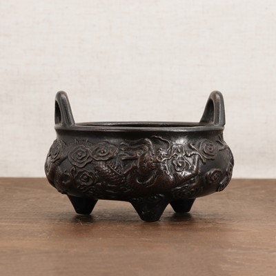 Lot 226 - A Chinese bronze incense burner