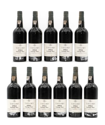 Lot 285 - Taylors, Vintage Port, 1983 (11)