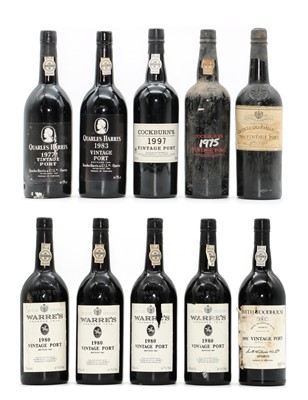 Lot 247 - A selection of Vintage Ports (10 various)