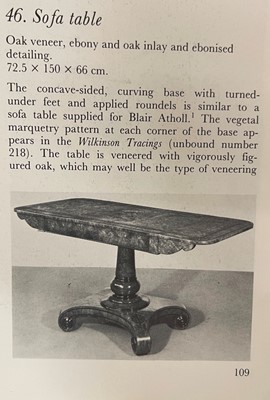 Lot 100 - A Regency pollard oak, yew and ebony centre table attributed to George Bullock