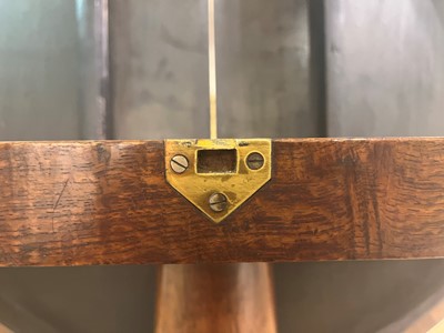 Lot 100 - A Regency pollard oak, yew and ebony centre table attributed to George Bullock