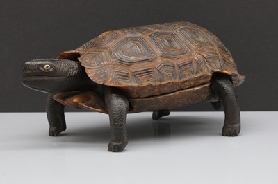 Lot 48 - A fine Anglo-Indian ebony and rosewood trinket box