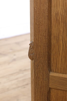 Lot 101 - A Robert 'Mouseman' Thompson oak chest of drawers