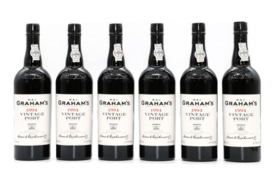 Lot 269 - Grahams, Vintage Port, 1994 (6, OWC)