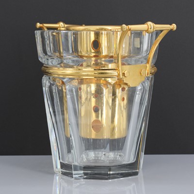 Lot 242 - A Baccarat 'Harcourt' glass champagne cooler