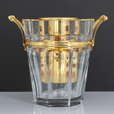 Lot 242 - A Baccarat 'Harcourt' glass champagne cooler