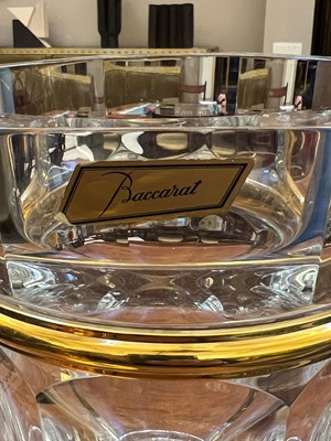 Lot 242 - A Baccarat 'Harcourt' glass champagne cooler