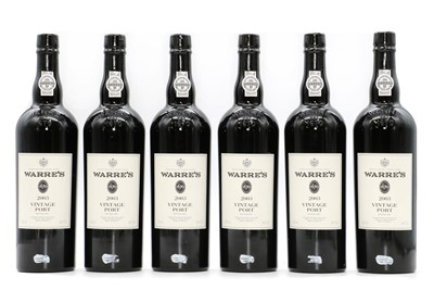Lot 293 - Warres, Vintage Port, 2003 (6, OWC)