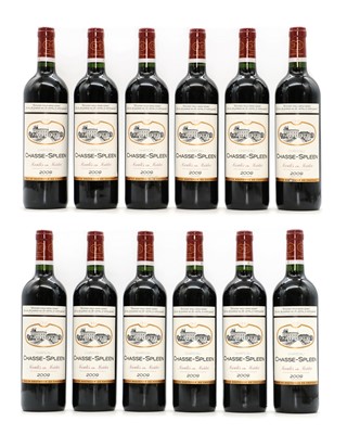 Lot 72 - Chateau Chasse-Spleen, Moulis-en-Medoc, 2009 (12, OWC)