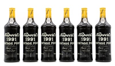 Lot 273 - Niepoort, Vintage Port, 1991 (6, OWC)